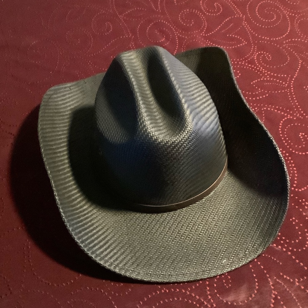 Sunday Black Textured Cowboy Hat